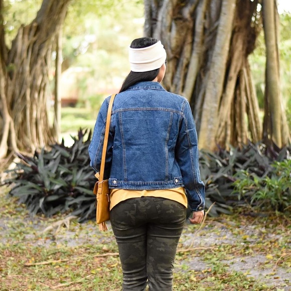 Distressed Denim Jacket - Picture 2 of 4